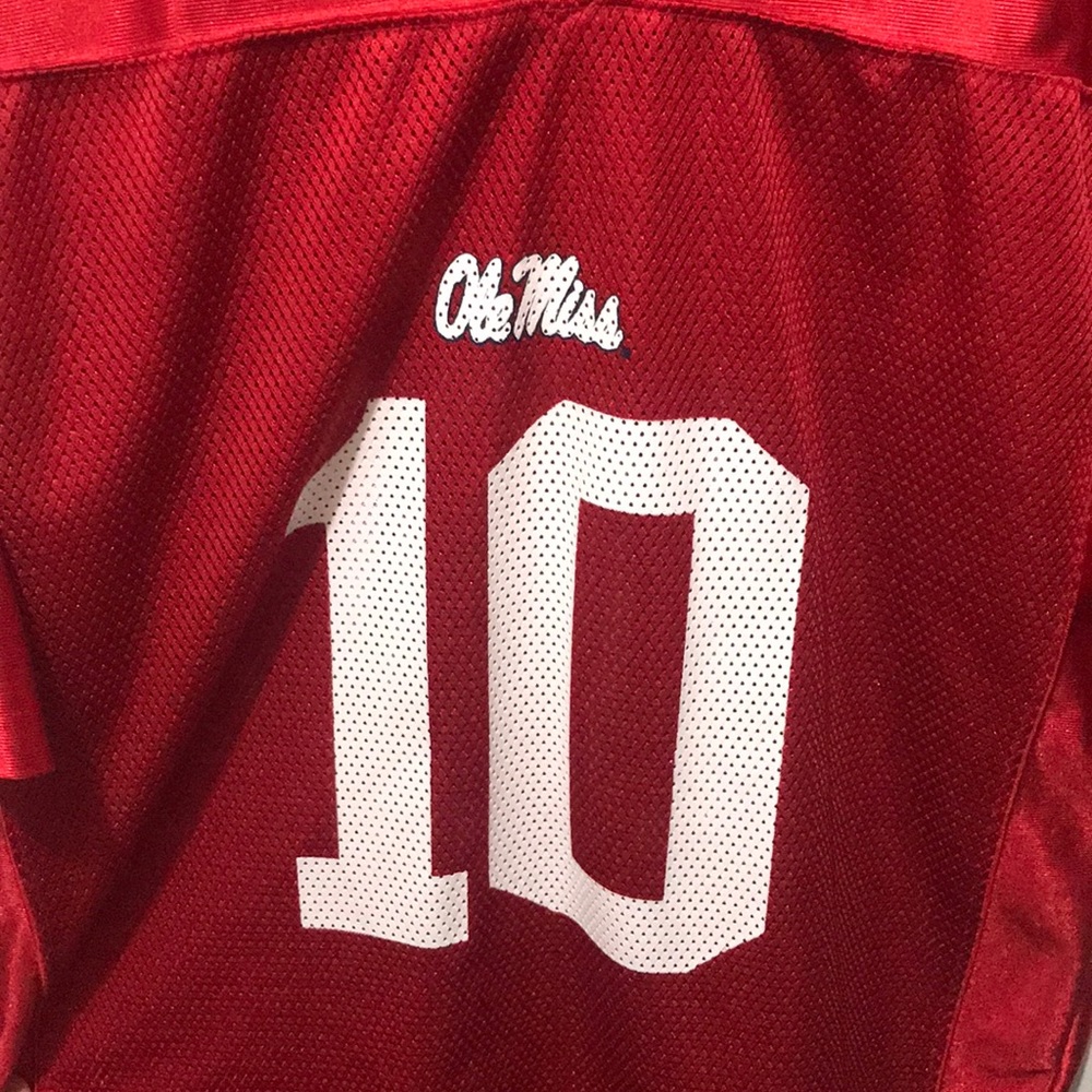 OLE MISS football jersey #10 NCAA apparel